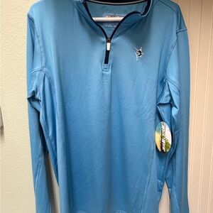 Men's Blue Long Sleeve Shirt